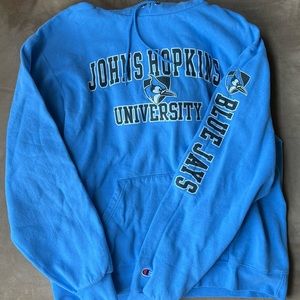 Johns Hopkins University Blue Champion Sweatshirt